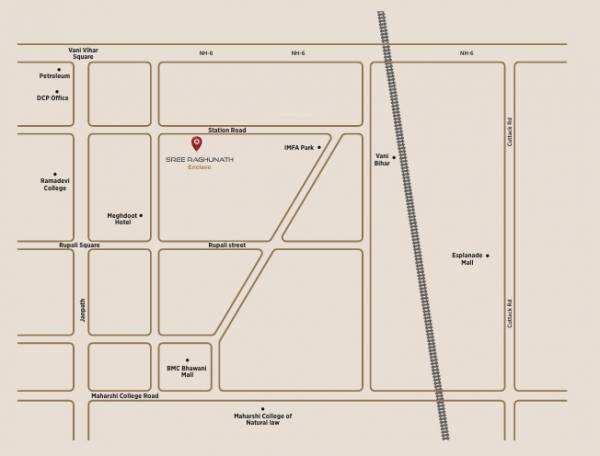 Location Plan raghunath-enclave Location Plan