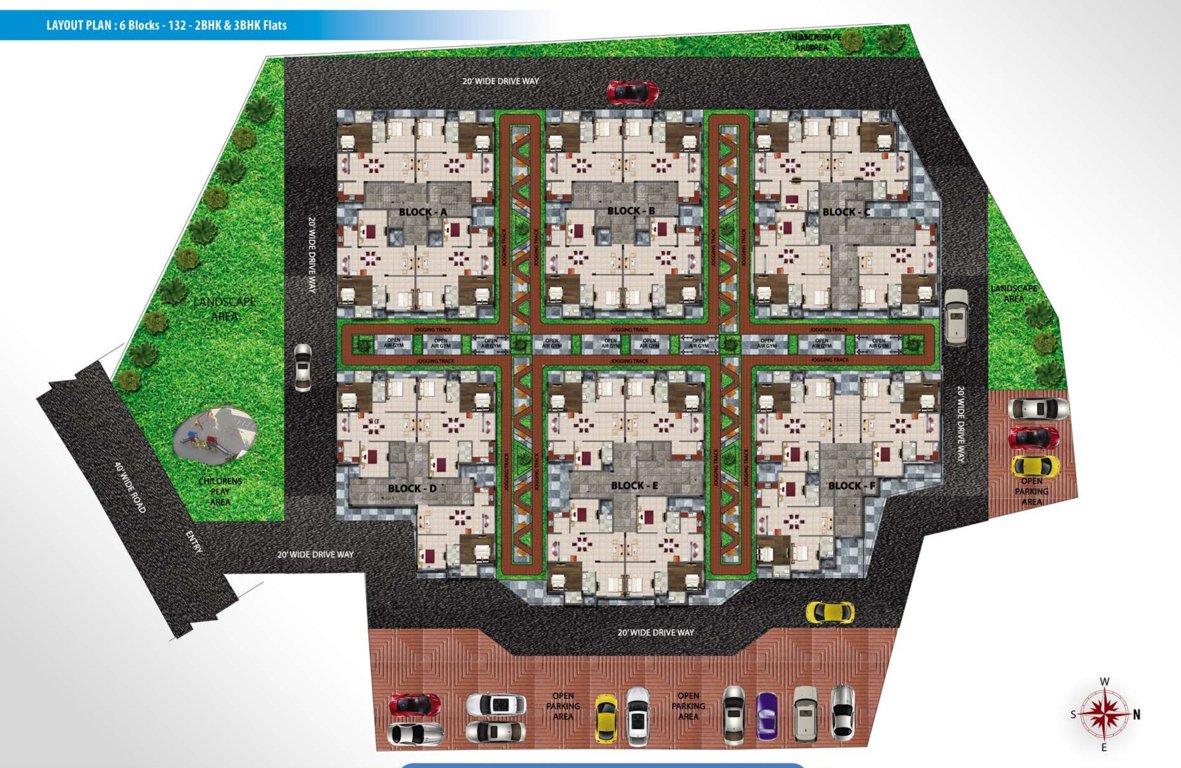  vaishno greens Layout Plan