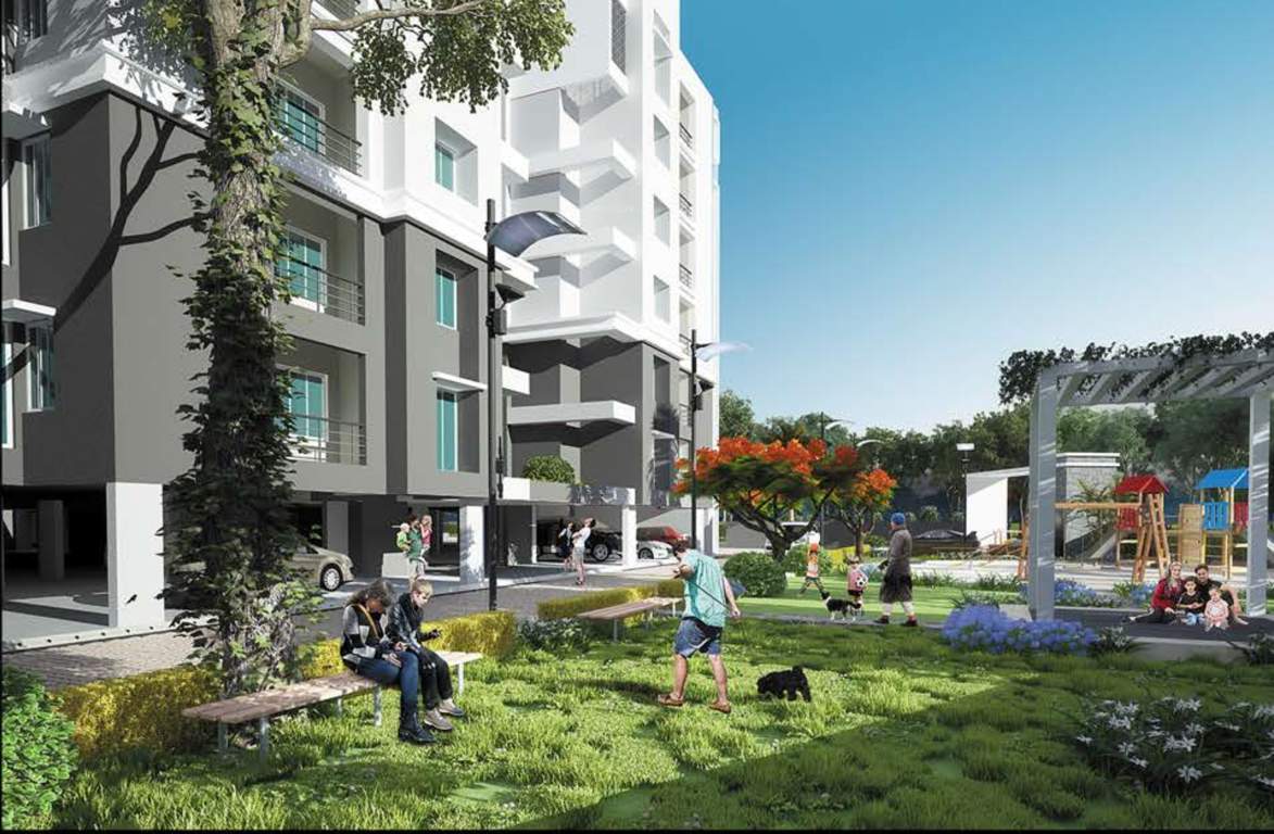  vaishno greens Landscape Garden and Tree Planting