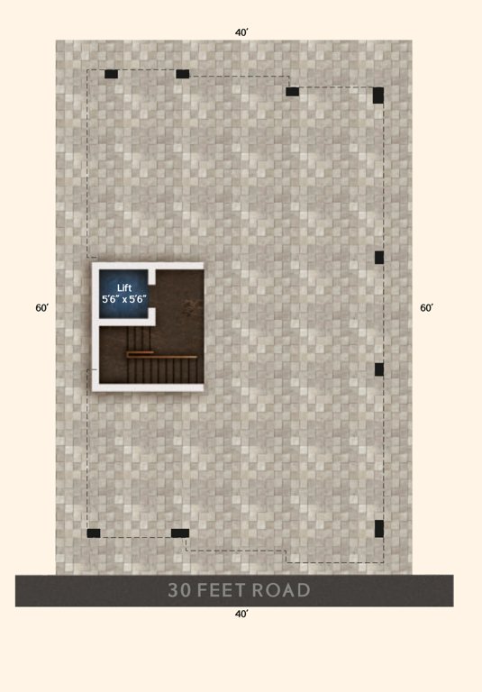  sree viruksha Sree Viruksha Cluster Plan for ground Floor