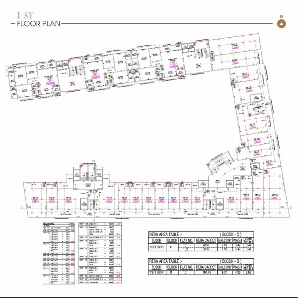  eklavya A Cluster Plan for 1st Floor