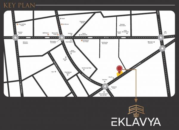  eklavya Location Plan