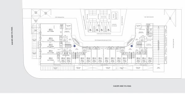  aristo-anantam Tower A Cluster Plan for ground Floor