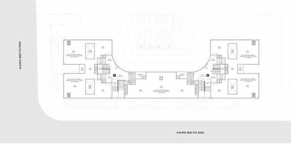  aristo-anantam Tower A Cluster Plan for Terrace Floor