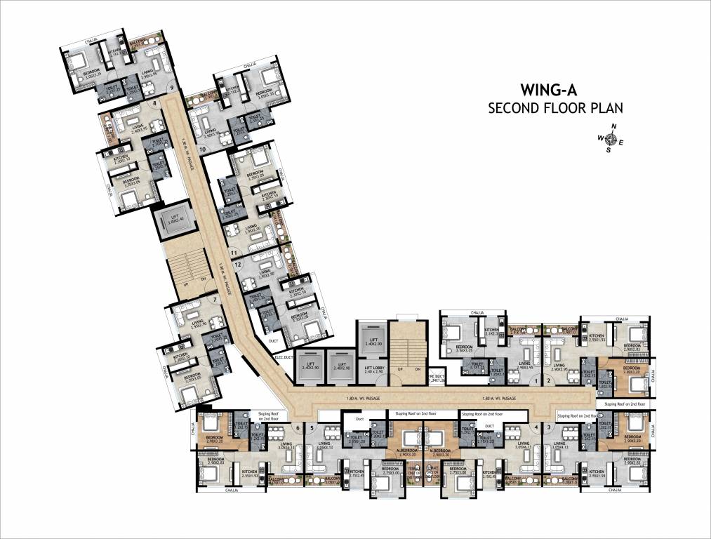 shiv sarovar heritage Building A Cluster Plan
