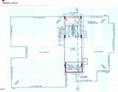  one Tower A Cluster Plan for terrace Floor