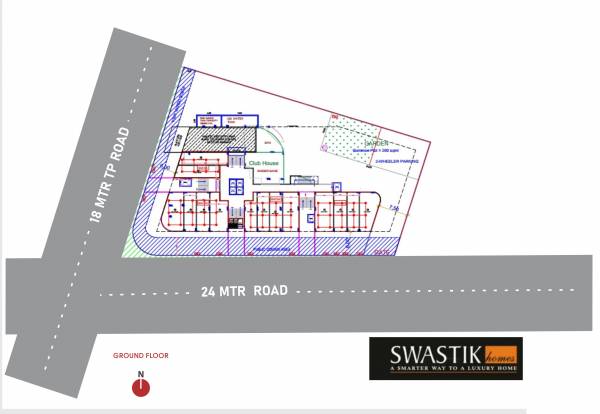  skyview Skyview Cluster Plan for ground Floor