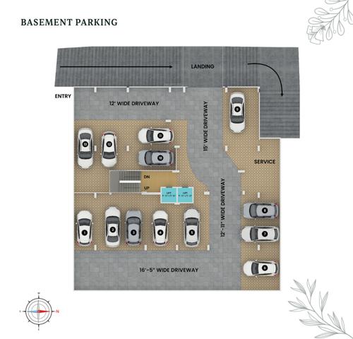  varunaz-robjoy-enclave Varunaz Robjoy Enclave Cluster Plan from 1st to 6th Floor