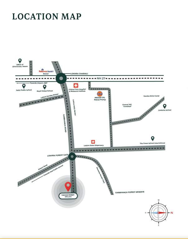  varunaz robjoy enclave Location Plan