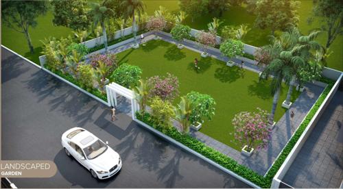  om-dream-villa Landscape Garden and Tree Planting