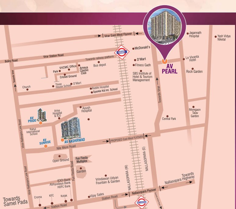  av pearl building no 3 wing b Location Plan