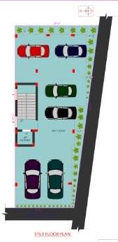  chaarvi flats Chaarvi Flats Cluster Plan for Car parking