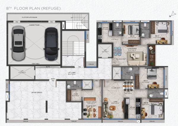  mansarovar-residency Mansarovar Residency Cluster Plan