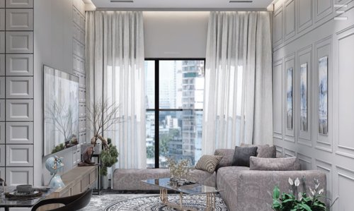  mansarovar-residency Living Area