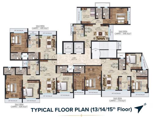  gayatri-enclave Gayatri Enclave Cluster Plan