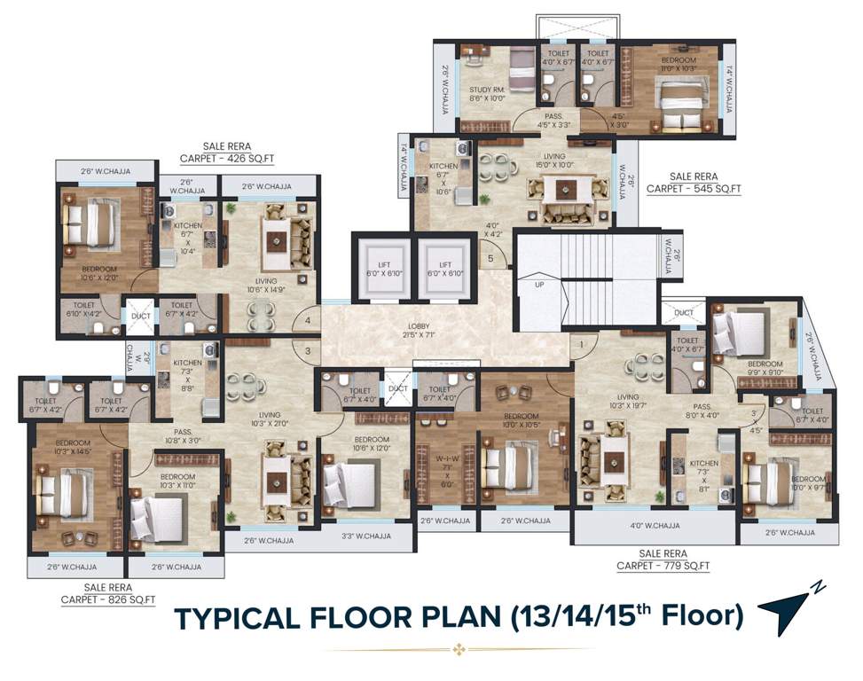  gayatri enclave Gayatri Enclave Cluster Plan