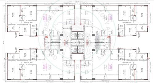  obsidian-towers A+A1 Cluster Plan from 1st to 10th Floor