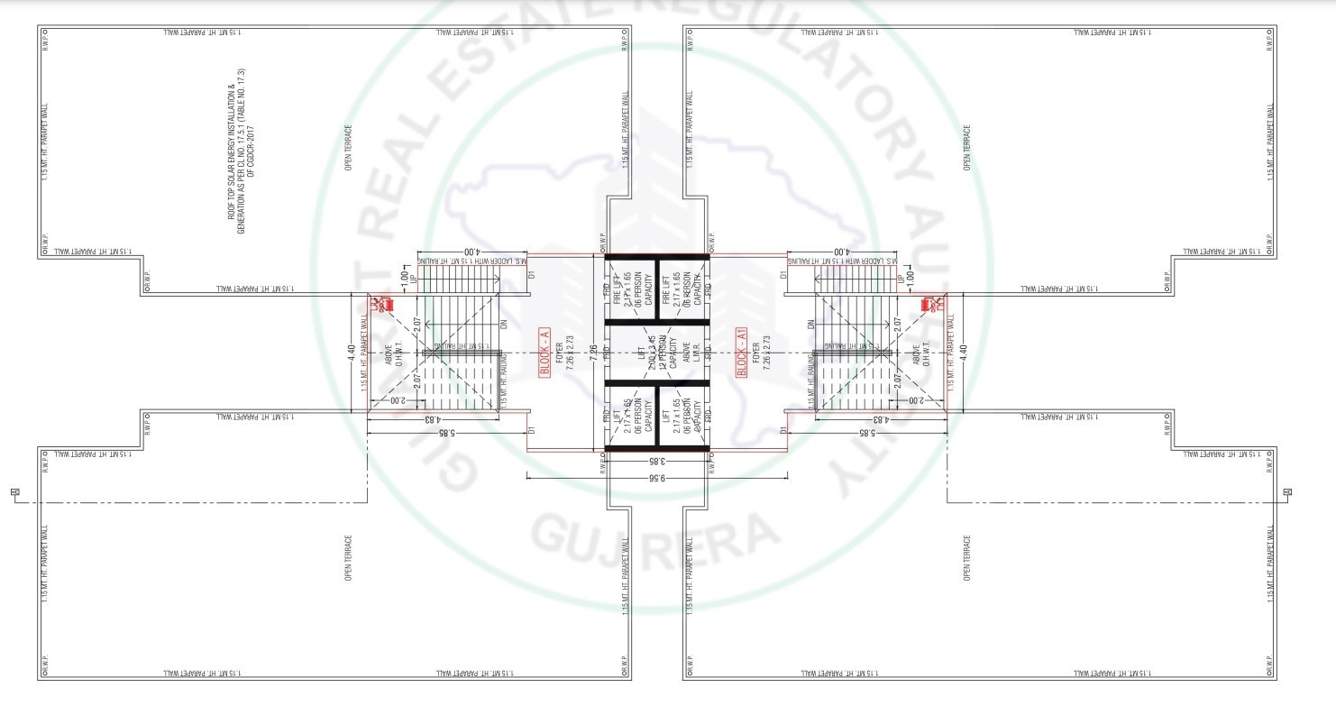  obsidian towers A+A1 Cluster Plan Terrace