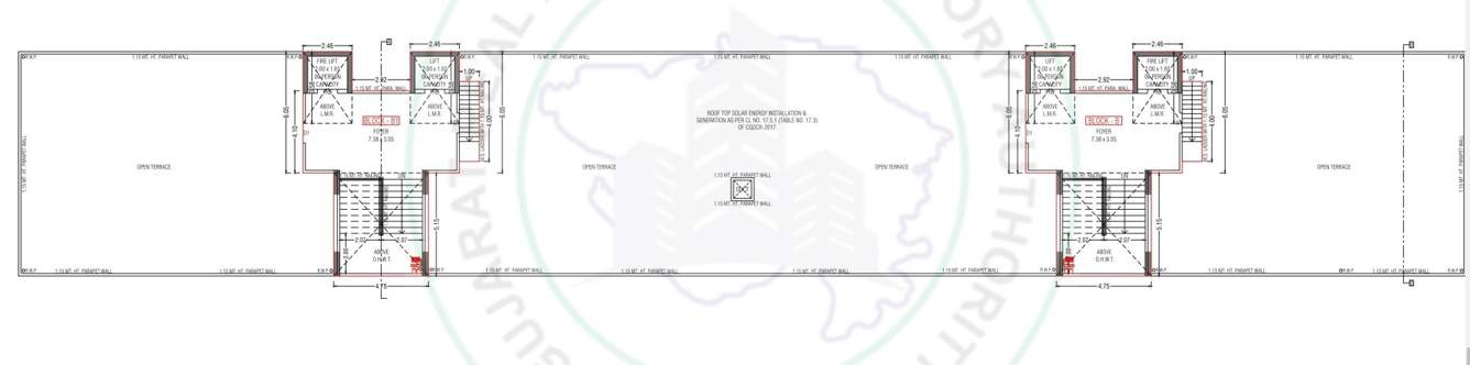  obsidian towers B+B1 Cluster Plan Terrace