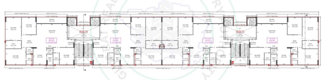  obsidian towers D+D1 Cluster Plan from 1st to 5th Floor