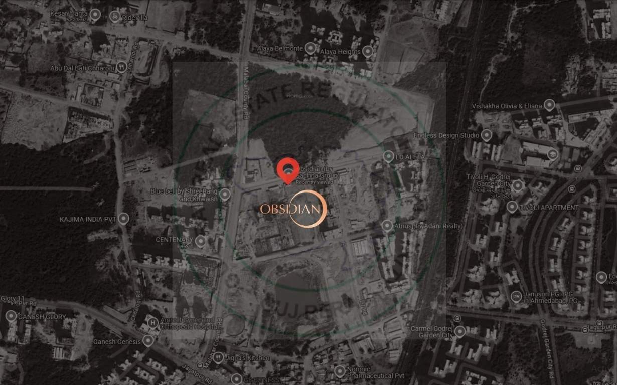  obsidian towers Location Plan