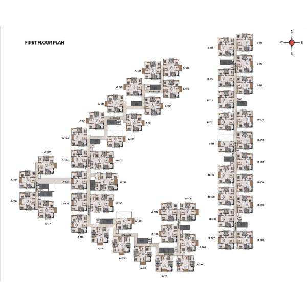  casagrand-evon Tower B Cluster Plan