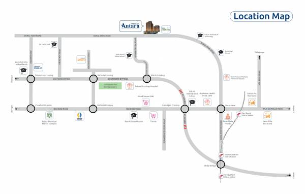locationPlan of Prudent Antara