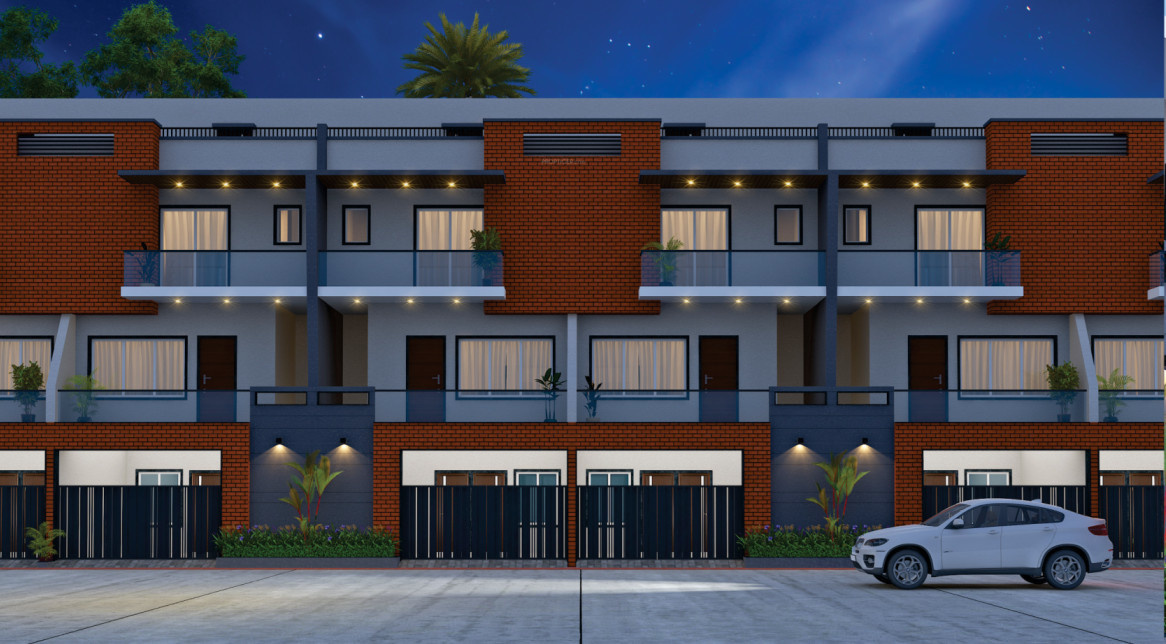  lotus bunglows Elevation