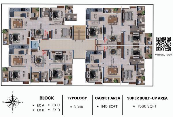  tiruvantpuram-city CD Cluster Plan