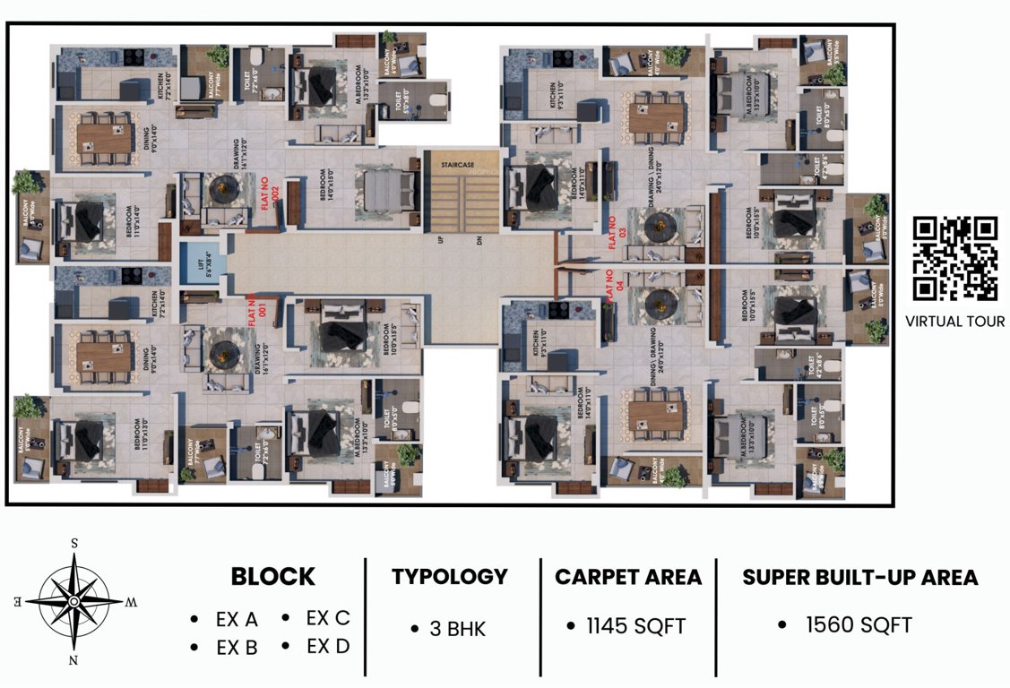 tiruvantpuram city CD Cluster Plan
