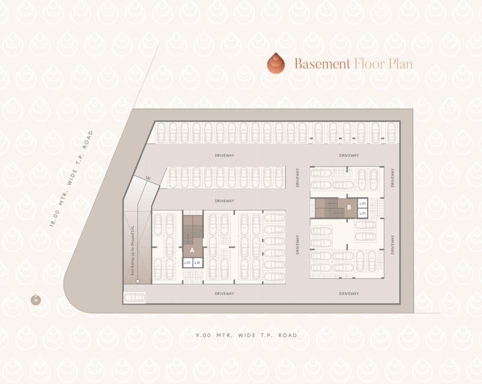  aria A Cluster Plan for Basement Floor