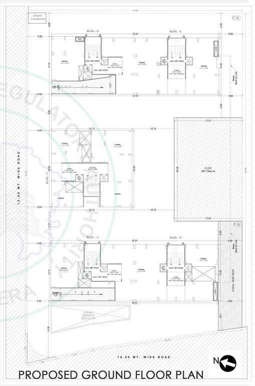 milestone euphoria E Cluster Plan for ground Floor