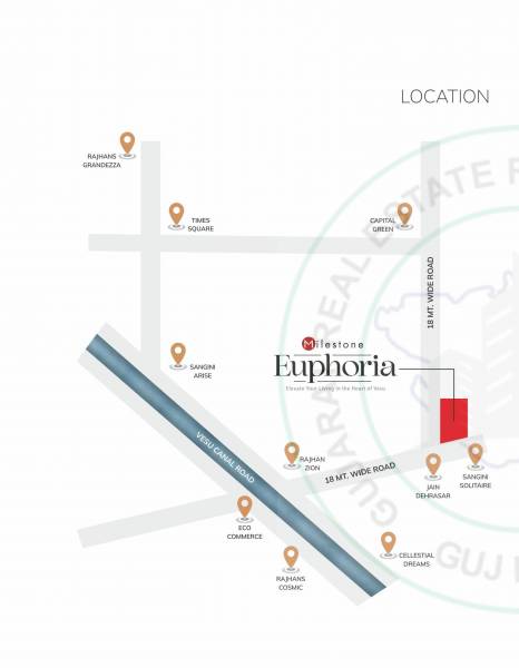  milestone-euphoria Location Plan