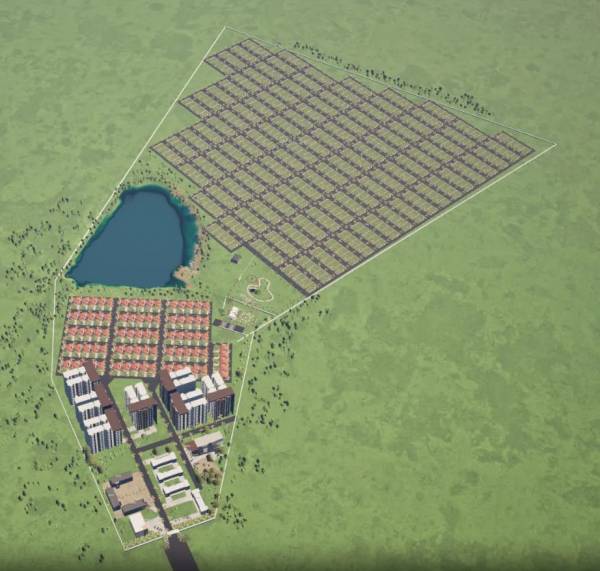  infogreen-city Layout Plan