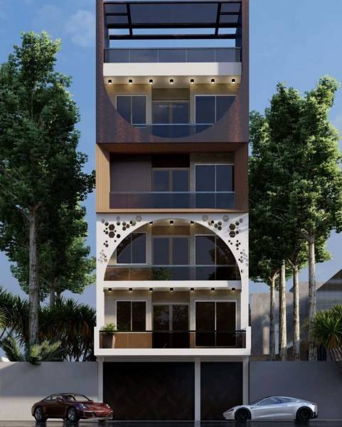 Elevation mahima-metro-floors Elevation