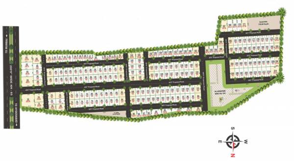 omkara Layout Plan