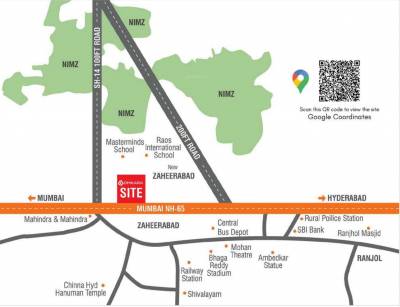  omkara Location Plan