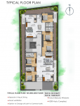  enclave Bluetique Enclave Cluster Plan from 1st to 3rd Floor
