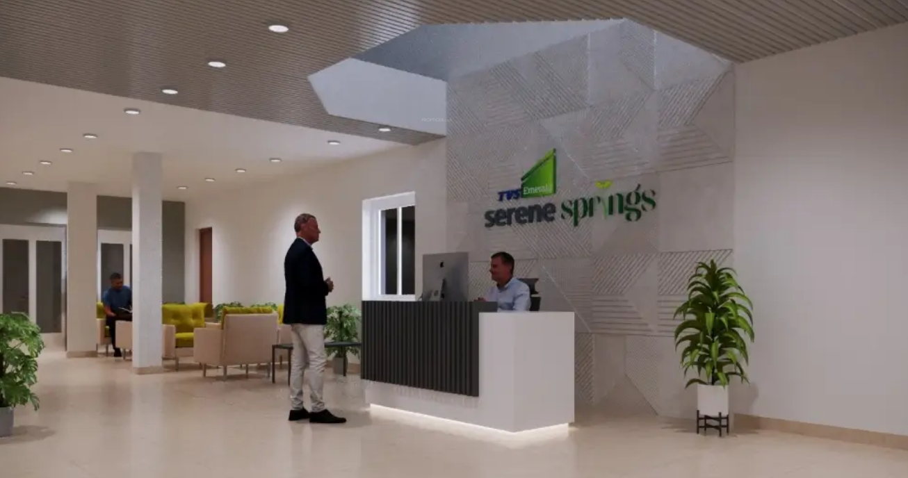  emerald-serene-spring Reception/ Waiting Room