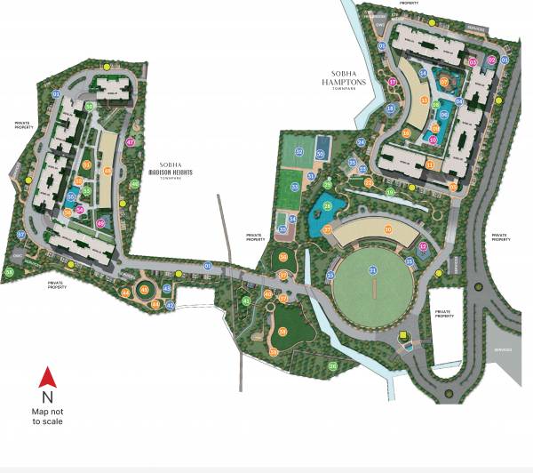  hamptons-townpark-phase-1-w4-to-6 Master Plan