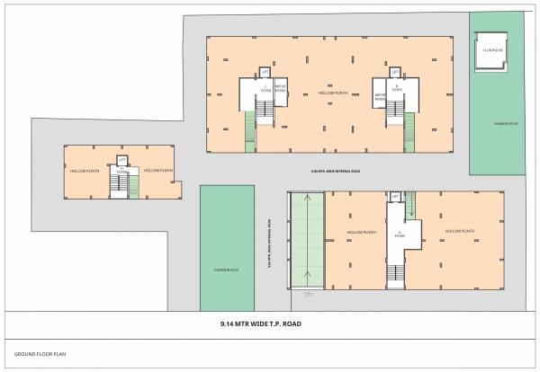  samipya A Cluster Plan for ground Floor