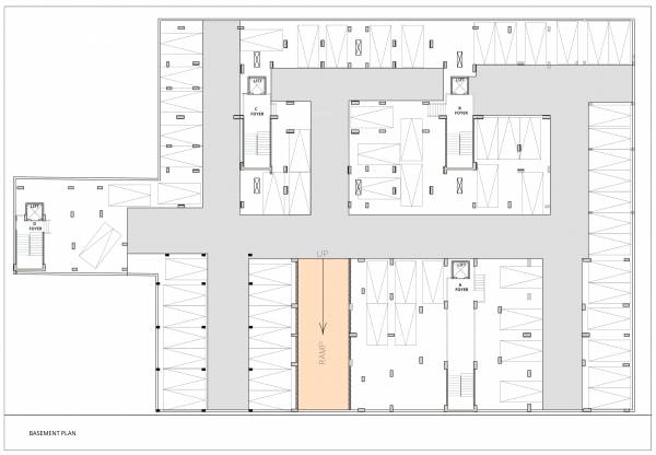  samipya C Cluster Plan for basement Floor
