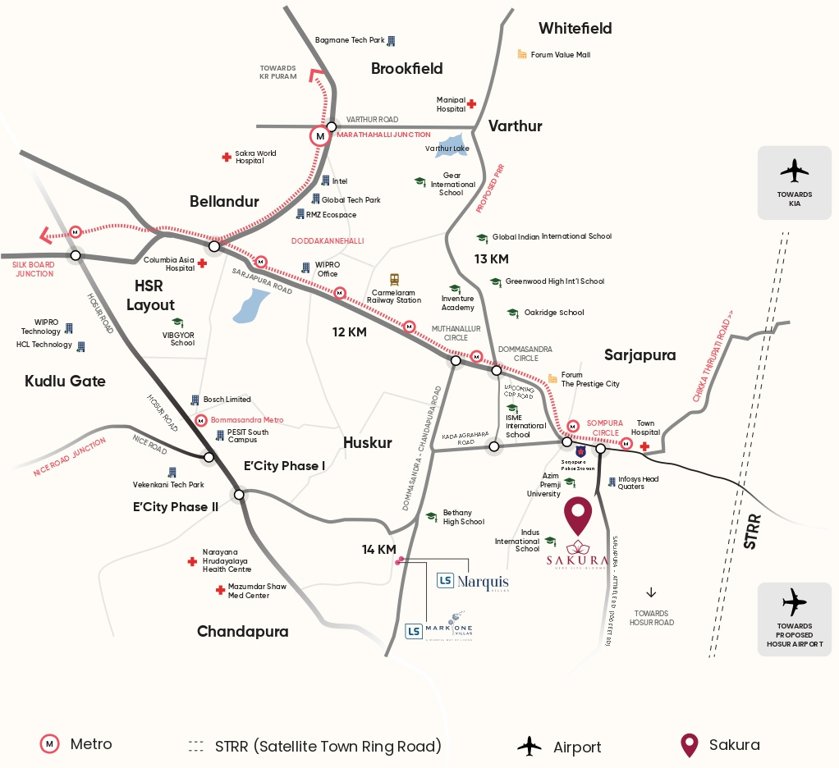  ls sakura Location Plan