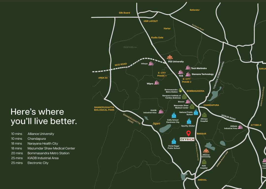  oxyrich Location Plan