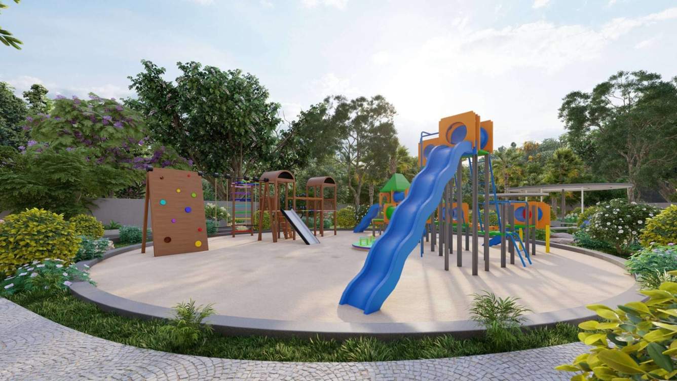  rajathadri green city Children's play area