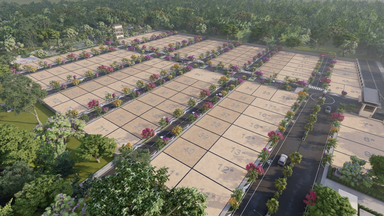  rajathadri green city Plot