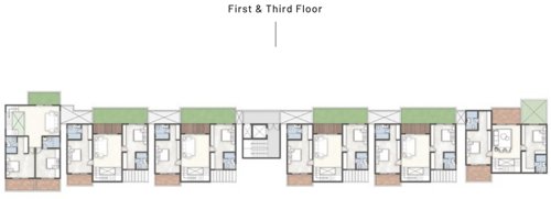  eden-2 Subha Eden-2 Cluster Plan from 1st to 3rd Floor