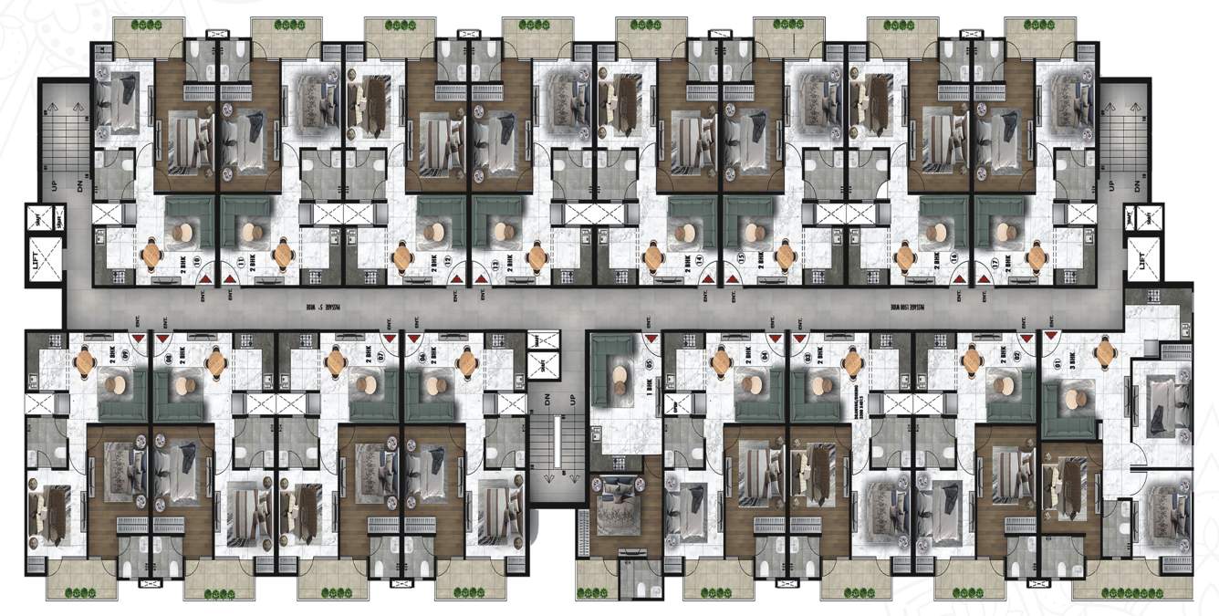  the ultima allure The Ultima Allure Cluster Plan for Upper Ground Floor