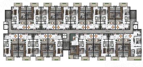  the-ultima-allure The Ultima Allure Cluster Plan from 1st to 4th Floor