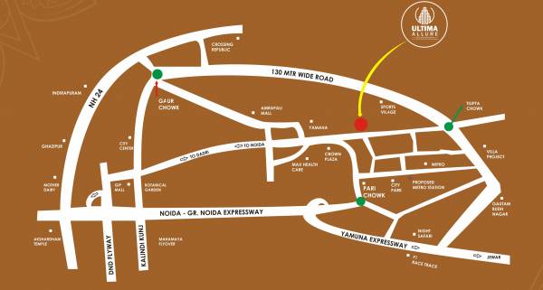  the-ultima-allure Location Plan